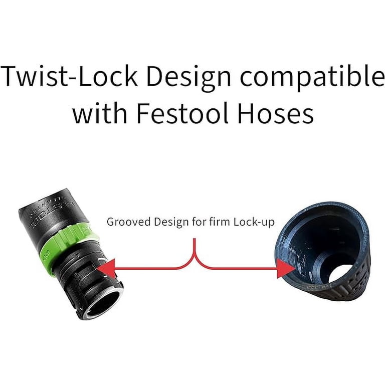 Dust Adapter For Kreg 720PRO Pocket-Hole Jig - 1-7/8" Vacuum Hose Connector