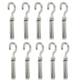 thumbnail image 3 of Hook Bolts, Rustproof 304 Stainless Steel Expansion Hooks Stainless Steel  for Air Conditioner Frame Fixing for Antitheft Door for Rain Sheld for Guard Rail, 3 of 7
