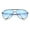 Black - Blue, variant on Oversized Double Bridge Metal Rim Euro Mob Racer Cop Sunglasses Black - Blue