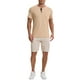 thumbnail image 2 of Camisetas Henley para Hombre INSPIRE CHIC, Casual de Verano, de Manga Corta, con Botones, Básica, Talla L, Caqui, 2 of 6
