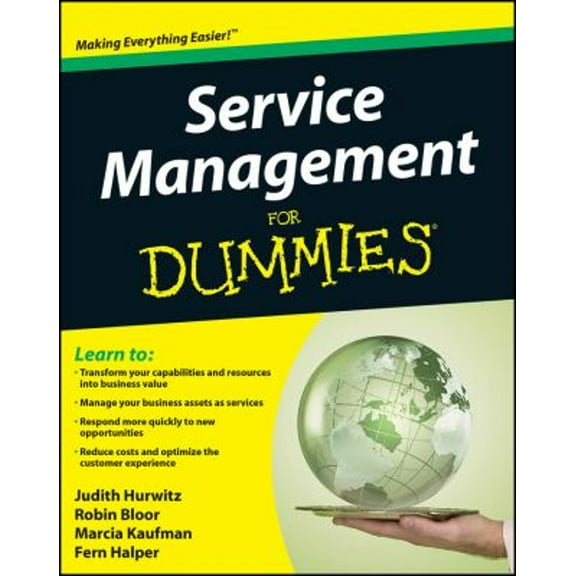 Pre-Owned Service Management for Dummies (Paperback) 0470440589 9780470440582