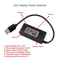 thumbnail image 3 of USB Voltage/Amps Power Meter Tester Multimeter Digital Multimeter USB 2.0 Multifunction Electrical Tester Capacity., 3 of 6
