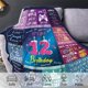thumbnail image 3 of LHSHID Paready 18th Birthday Blanket Soft Flannel Throw Blanket Lightweight Cozy Birthday Blanket for Boys Girls Adults Comfortable Bed Blanket for Sofa Living Room Home Camping Couch 60x80in, 3 of 6