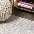 thumbnail image 4 of JONATHAN Y BOHEMIAN FLAIR 2 x 8 Runner Rug, Scala Ornate Bohemian Medallion - Gray/Cream, BMF109B-28, 4 of 9