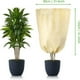 thumbnail image 2 of Cubierta de protección contra heladas para plantas | Manta gruesa de jardín de invierno resistente al frío | Cierre con cordón | Protege las plantas de las heladas, el viento y las heladas |, 2 of 4