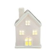 thumbnail image 1 of Pekkaxy Light-Up Ceramic Christmas Village Houses, LED Winter Holiday Tabletop Decorations, 1 of 8