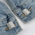 thumbnail image 4 of ADDHAT 1Par Cufflinks Para Camisas De Negocios Y Con Cuadrado En Color, 4 of 7