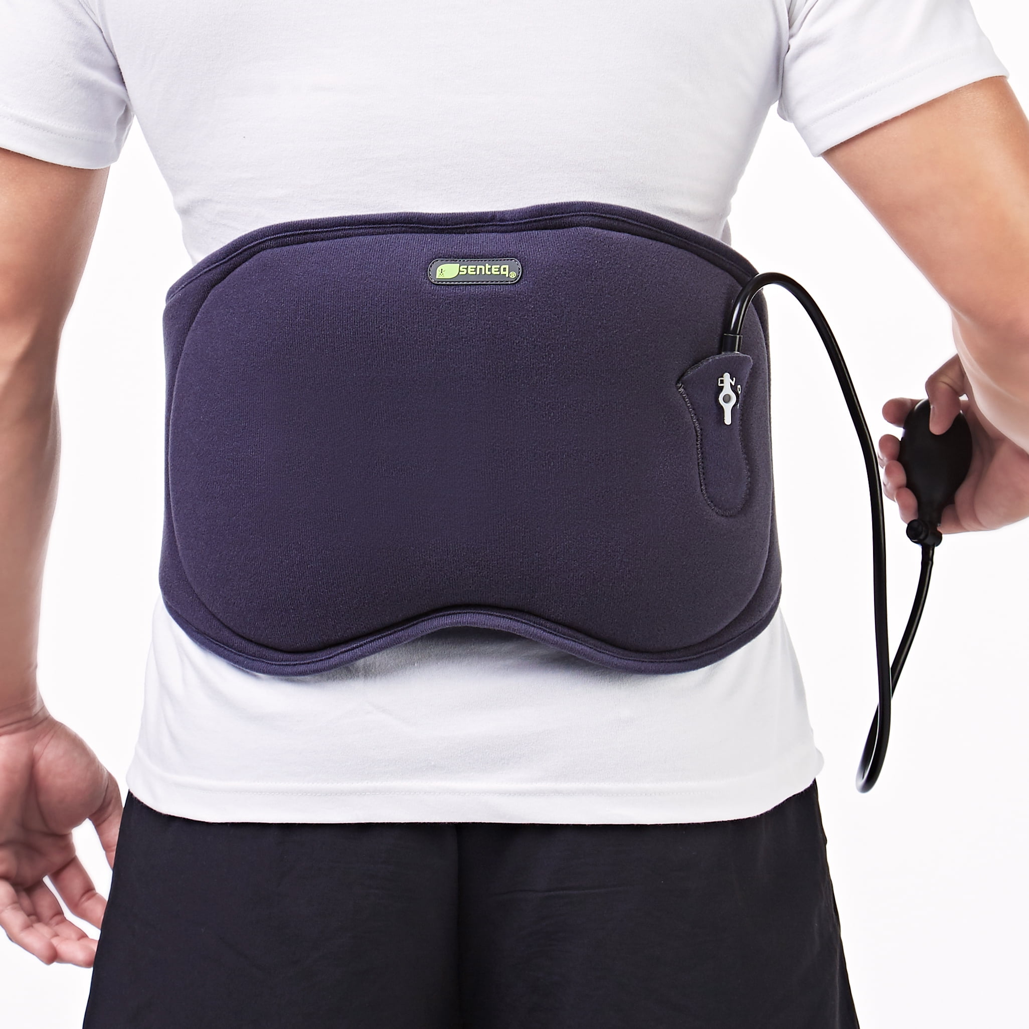 SENTEQ Inflatable Back Brace Lumbar Air Compression Support. FDA