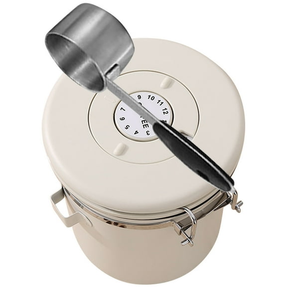 WHAMVOX  Canisters Stainless Steel Airtight Tank Multipurpose Storage Jar Coffee Bean