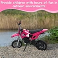 thumbnail image 5 of Piweml 49cc 2-Stroke Kids Dirt Bike, Gas Power Motocross, Beach Off Road Mini Motorcycle, Children Pocket Motorbike with Disc Brakes, 5 of 6