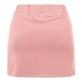 thumbnail image 3 of ZACPNCV Girl's Skorts Tummy Control Skorts Dressy Casual High Waist Athletic Shorts Skirts Pink 3-4 Years, 3 of 7