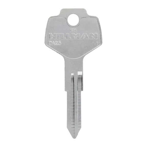 Hillman 5936968 Automotive DA25 & DA27-Double Sided Universal Key Blank for Nissan, Assorted - Pack of 10