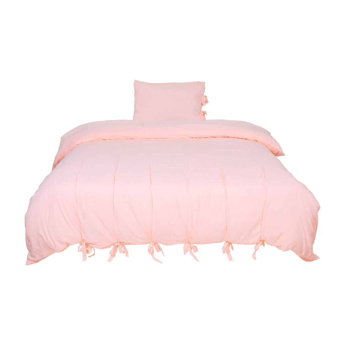 Baby pink comforter set hot sale