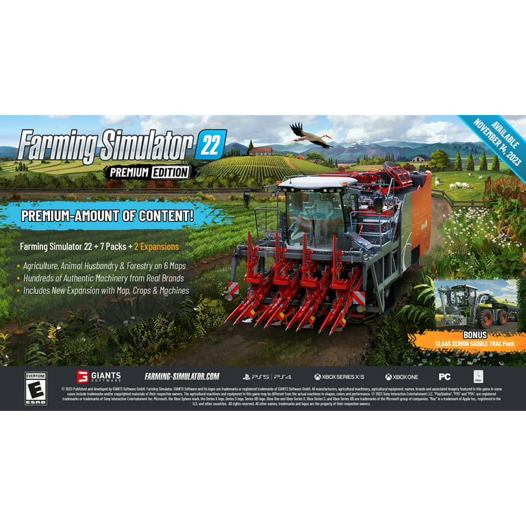 Farming Simulator, released version 22