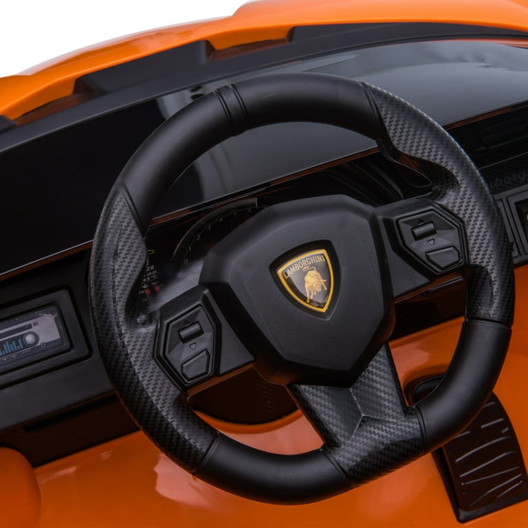 Kids Electric Car with Remote Control Lamborghini 12V Ride On