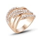 thumbnail image 2 of Qarigey Anillo de cristal de aleación para mujer, fecha bonita, banquete, boda, adolescentes, esposa, nudillo, joyería, accesorios de regalo Ropa, zapatos y accesorios Miscelánea Tamaño 7 Qarigey AP009706-03, 2 of 6
