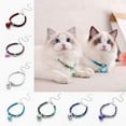 thumbnail image 4 of BeesClover Collier de Chat de Chien avec Cloche Réglable Collier Multicolore Chaîne de Cou Accessoires de Cou de Chien Fournitures pour Animaux de Compagnie, 4 of 9