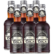 Fentimans Botanically Brewed Curiosity Cola Sparkling Soda, 6 Pack, 9.3 fl oz Bottles – Premium Craft Soda/Mixer for Cocktails & Refreshing Drinks