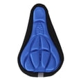 thumbnail image 1 of Funda para asiento de sillín MTB Road Bike Cojín para bicicleta Cojín suave Confort Azul, 1 of 5