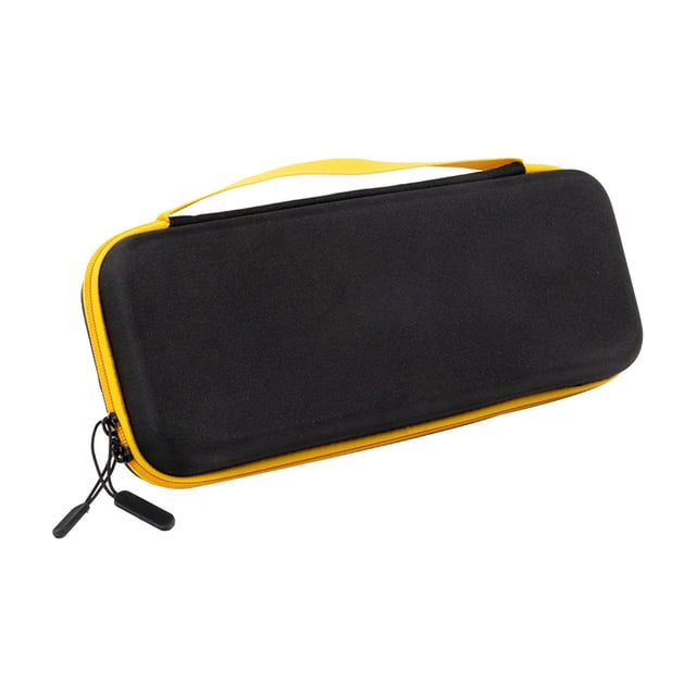 Estuche rígido de transporte, estuche de viaje práctico con asa, portátil para teclado, organizador a prueba de polvo, bolsa de almacenamiento
