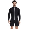 thumbnail image 3 of Sauna Suit for Men Sweat Sauna Suit With Pocket Weight Loss Men Sauna Suit for Boxing Exercise Get Fitness Working Out, 3 of 6
