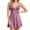 Purple B, variant on Stamzod Womens Nightgown Fashion Lace Hollow Out Side Slit Chemise Night Dress V Neck Lingerie Sleepwear XXL