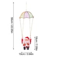 thumbnail image 3 of Parachute Somersault Music Santa Children's Toys Christmas Decorations, 3 of 6