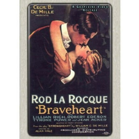 Braveheart 1925 (DVD), Grapevine Video, Drama