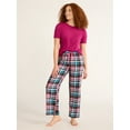 thumbnail image 5 of Joyspun Women's Flannel Sleep Pants, 30” Inseam, Sizes XS-3X, 5 of 6
