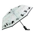 thumbnail image 2 of Paraguas de lluvia con forma de gato, decorativo, para mujeres y niñas, ideal para viajes al aire libre. Longitud plegable 27cm, 2 of 8