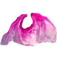 thumbnail image 6 of Silk Performance Dance Solid Color Light Texture Veil Shawls Belly Dance Veils Women Scarf Costumes Accessories, 6 of 7