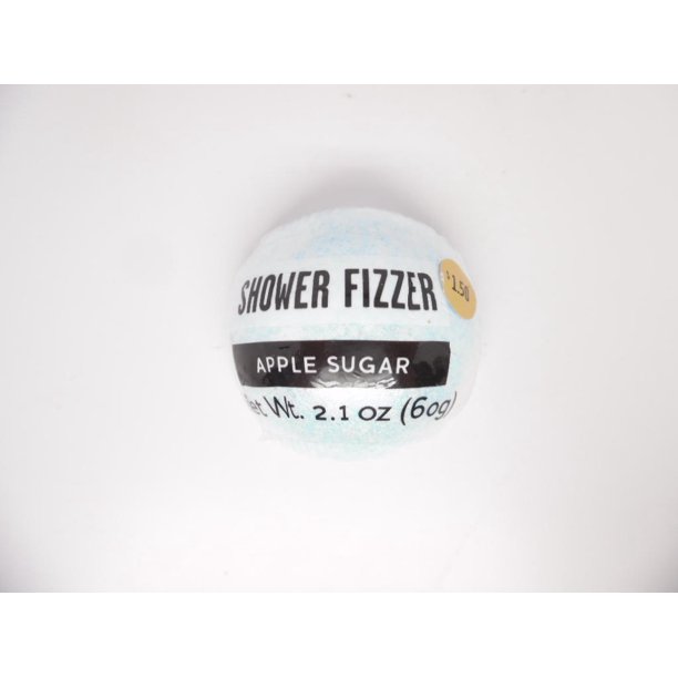 Shower Fizzer Bath Soaks Apple Sugar 2.1oz