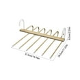 thumbnail image 6 of Pants Hangers Space Saving,Closet Hangers 5 Layers Multi Functional Pants Rack,Metal Heavy Duty Wardrobe Organizer Racks for Clothes Trousers Scarves Ties, 6 of 6