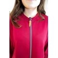 thumbnail image 4 of SANAE DESIGN Robe Chandail en Molleton Adaptative avec Manches Dolman et Fermeture Éclair avant Complète, 4 of 7
