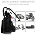 thumbnail image 2 of Clearance Sale Black Portable Versatile 12V 300PSI Car Tire Tyre Inflator Pump Mini Compact Compressor Pump Car Bike Tyre Air Inflator, 2 of 9