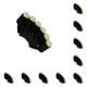 thumbnail image 3 of Matsuzay Enfriador de latas de cerveza en blanco, funda de neopreno con aislamiento suave, barra de fiesta plegable, mangas de Color liso, soporte de Negro 10piezas Matsuzay  CBP586475, 3 of 4