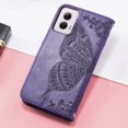thumbnail image 6 of for Moto G Power 5G 2024 Case Wallet,Women Flip Folio Cover with Credit Card Holders Butterfly Embossed PU Leather Kickstand Wrist Strap Phone Case for Motorola Moto G Power 2024 (Purple), 6 of 7