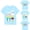 Z31-Light Blue1, variant on Toddler Girls Easter Shirts Cartoon Bunny Short Sleeve T-Shirt Soft Easter Day Vacation Tops T-Shirts To Big Kid Easter Gifts for Kids(White,6-7 Years)
