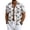 White, variant on Uwinwear Men's Linen Cotton Short Sleeve Button Up V Neck Shirts Lightweight Tops Hawaiian Summer Beach Printed Casual Shirts Breathable Casual Wear,Pink,S