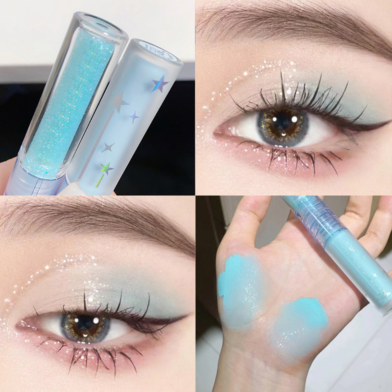 Neon Makeup Eye Brightener Stick Highlighter Makeup Pearls for Eyes Makeup Exobee5 Makeup Forever Two Faced Make up Kits Adult Makeup Packs Eye Pencil under Eye Brightener for