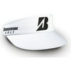 Bridgestone Tour High Crown White Visor