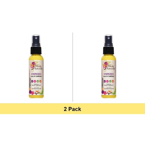 Alikay Naturals Lemongrass Leave-in Conditioner - 2 Pack