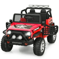 Gymax 12V Electric Kids Ride On Car Truck w/ MP3 Horn 2.4G Remote Control Red