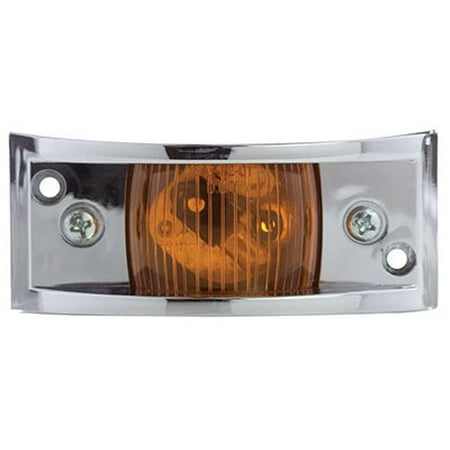 

1 PC-Uriah Products Ul122100 Armored Marker Light With Metal Housing Amber