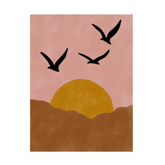 Trademark Fine Art Elena Ristova softpink32 Canvas Wall Art