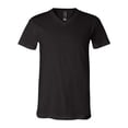 thumbnail image 1 of Bella + Canvas Camiseta unisex de manga corta con cuello en V L NEGRO bella lienzo 3005, 1 of 1