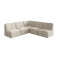thumbnail image 1 of Canapé Sectionnel Modulaire 5 Places en L, Lounge, en Tissu Avoine, 1 of 8