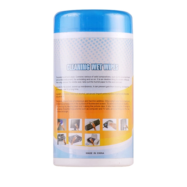 Loewten Wipe,88Pcs/Box LCD Screen Cleaner Tissue Paper Notebook Computer Monitor Wet Tissue, Wet Tissue