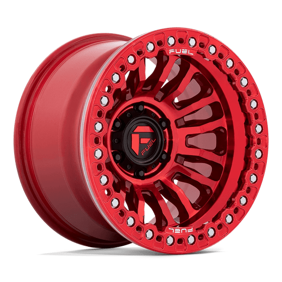 Fuel 1PC Cast Aluminum Wheel D125 20x10 8x6.5 C-RED -48mm, FC125QX20108048N