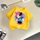 thumbnail image 5 of Linda camiseta informal de Disney Mickey Minnie para niños, camisetas de moda de verano para niñas, camiseta de cuello redondo para niños, camiseta de manga corta para niños, 5 of 5